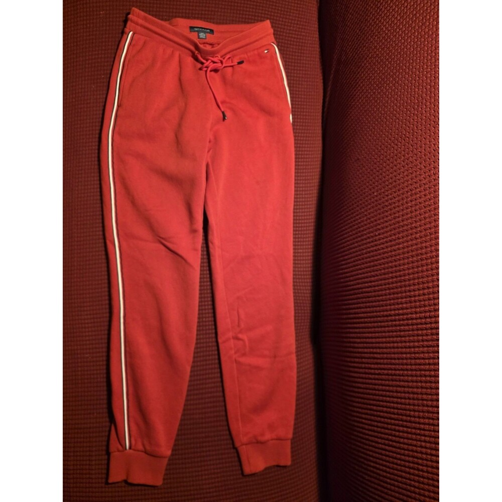 Tommy Hilfiger Sweatpants XXS Red 27" Inseam